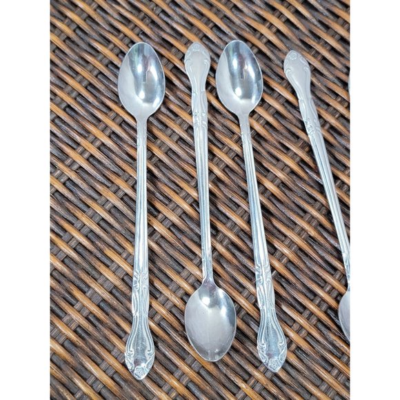 Teaspoons, Lot of 6, Thunder Group Sunflower Design Teaspoons - Picture 5 of 6
